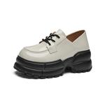 Лоферы женские с низким верхом Gemeiq, бежевый - фото 3