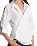 Рубашка-Накидка "Завет" Cissa, белый - фото