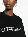 Толстовка Bookish с логотипом OFF-WHITE, черный - фото 5