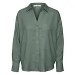 Рубашка Vero Moda Melaney Queeny, зеленый - фото