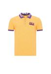 Рубашка поло с логотипом на воротнике Cipo & Baxx, желтый - фото
