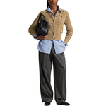 Свитер FW25 женский Polo Ralph Lauren, camel - фото 3