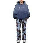 Худи с принтом california ERL, синий - фото 4