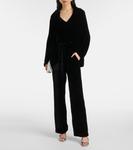 Бархатный блейзер Kyla Velvet, черный - фото 2