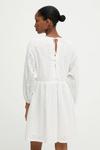 Хлопковое платье Answear.Lab, белый - фото 3