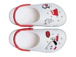 Классические кроксы Snoopy Crocs, White/Black/Red - фото 6