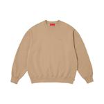 Свитер Supreme Small Box Crewneck, Tan - фото