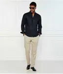 Льняная рубашка c-liam-s-bd-c1-243 Regular fit Boss, синий - фото 2