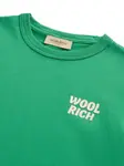 Футболка с логотипом WOOLRICH, зеленый - фото 3