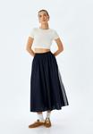 Юбка А-силуэта Koton, темно-синий - фото 2