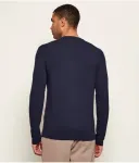 Лонгслив slim fit Ea7, темно-синий - фото 3