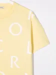 Футболка с логотипом Moncler Enfant, желтый - фото 3