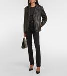 Делфи топ Agolde, коричневый - фото 2