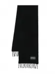 Шарф Alive Department 5, черный - фото
