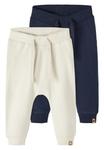 Брюки для бега NBNTAKKI PANT UNISEX 2 PACK Name it, цвет dark blue/beige - фото