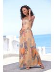 Платье макси с оранжевым принтом Buffalo - фото 2
