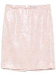 Dorothee Schumacher юбка мини Sparkling, розовый - фото