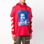 OFF-WHITE Толстовка SS19 мужская red - фото 4
