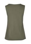 Топ TANK LASCANA, хаки - фото 4