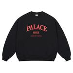 Свитер Palace Unitas Oversized Crew, Black - фото