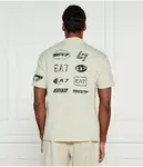 Футболка Relaxed fit Ea7, бежевый - фото 3
