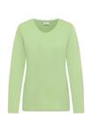 Топ Cecil V-NECK LANGARM, Grün/Light Green - фото 5