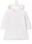 Bonpoint кашемировое худи с длинными рукавами, белый - фото