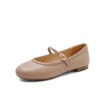 Туфли Мэри Джейн женские Belle, бежевый - фото 7