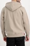 Худи Alpha Industries Basic Zip Hoodie, песочный - фото 3