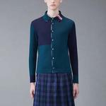 THOM BROWNE Мужская синяя рубашка - фото 4