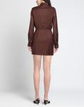 Мини-платье Jijil, шоколадно-коричневый - фото 3