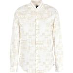 ARMANI EXCHANGE AE SS24 рубашка мужская ecru - фото