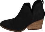 Женские модные ботинки TOMS Eliza, Black Leather - фото 2