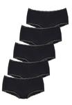 Трусы 5 PACK Vivance, черный - фото