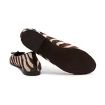 Кожаные балетки Tory Burch, коричневый - фото 4