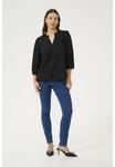 Блуза KAKATJA Kaffe, черный - фото 3