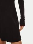 Облегающее трикотажное платье DW0DW19469 Tommy Jeans, черный - фото 4