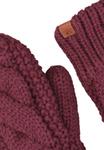 Перчатки Bickley+Mitchell Mittens, Burgundy/Dark Red - фото 2