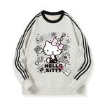 Худи HelloKitty Hello Kitty SS25 Unisex Sanrio, серый - фото