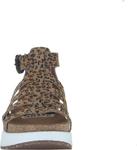 Сандалии OTBT Carbon, цвет Cheetah Print - фото 4