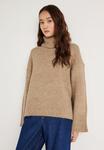 Джемпер Gina Tricot LONG SLEEVE SWEATER, New Camel/Camel - фото