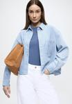 Блуза Marc O'Polo DENIM WOVEN BLOUSES, LSL, Blue Dusk/Light Blue - фото 4
