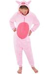Комбинезон из свиного флиса Animal Crazy, розовый - фото