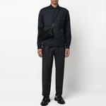 Эластичные брюки прямого кроя JIL SANDER, черный - фото 3