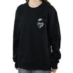 Унисекс худи Nike черное - фото 6