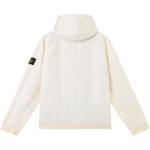 STONE ISLAND Утепленная куртка с капюшоном, Ecru - фото 3