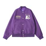 Бейсбольная куртка унисекс RickyisClown, Черный - фото 6