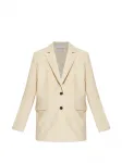 Приталенный пиджак IRO, бежевый - фото