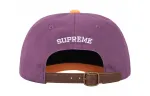 Кепка Supreme 2 Tone S Logo, фиолетовый / желтый - фото 2
