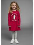 Платье Kidsworld, красный - фото 5